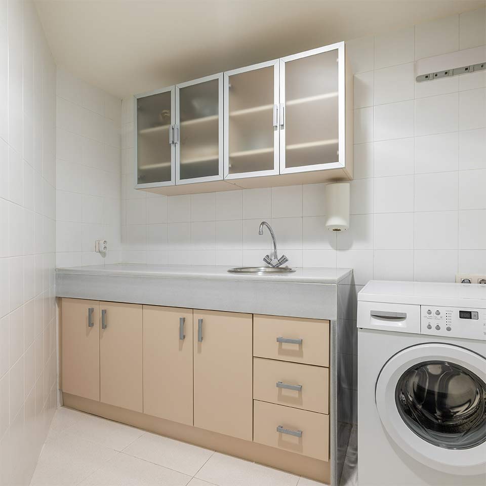 45 Caleb Custom Cabinets laundry cabinets